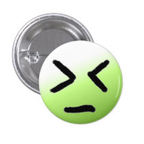 Emoticon Angry Green buttons