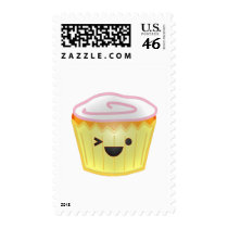 Emoticon Cupcake postage