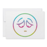 Emoticon "Dejected" Invitations