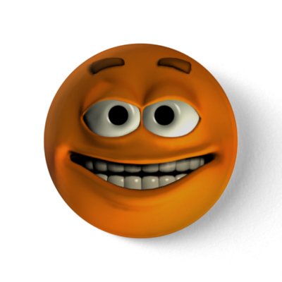 Orange Emoticon