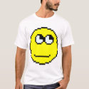 emoticon rolling eyes t-shirts