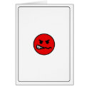 Emoticons - Angry cards