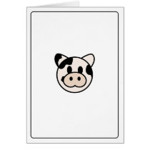 Emoticons - Cow cards