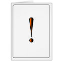 Emoticons - Exclamation! cards