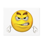 Emotion Guy - Angry Postcard