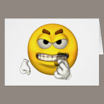 Emotion Guy - Baring Teeth Card