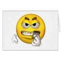 Emotion Guy - Baring Teeth Card by Bigboy20769 Emotion Guy - Baring Teeth Card