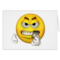 Emotion Guy - Baring Teeth Card