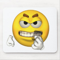 Emotion Guy - Baring Teeth Mousepad