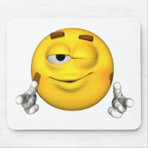 Emotion Guy - Wink Mousepad by Bigboy20769 Emotion Guy - Wink Mousepad