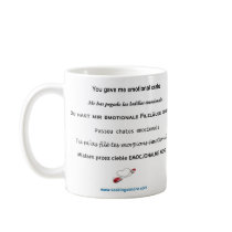 Emotional Crabs All Up In Your Business mugs by SeekingSimone Emotional Crabs All Up In Your Business mugs