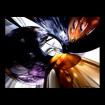 Emotional Scars Abstract Poster posters