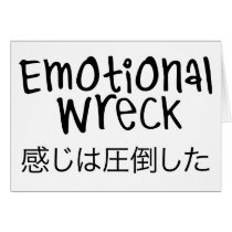 Emotional Wreck Japanese cards