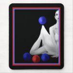 Emotionally Numb - Self Portrait mousepads