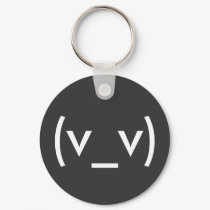 Emotionless (Japanese Smiley) keychains