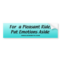 EmotionsAside bumper stickers