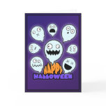 Emotive Ghost Halloween Card