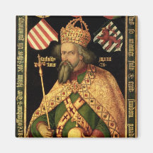 Emperador Sigismund, emperador romano santo Imán De Nevera