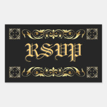 Emperor Black RSVP Sticker