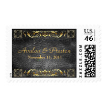 Emperor Black Save The Date Postage