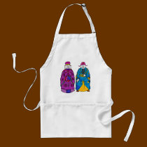 Emperor & Empress aprons
