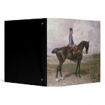 Emperor Franz Joseph I on his Austrian horse binders