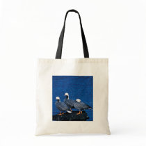 Emperor Geese at Adak Island Clam Lagoon Tote Bags