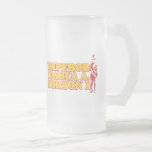 Emperor Joshua A.Norton I frosted glass mug