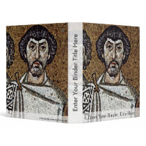 Emperor Justinian And His Court, And Bishop Maxim Binders