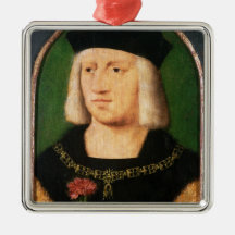 Emperor Maximilian I, c.1508-09 Christmas Tree Ornaments