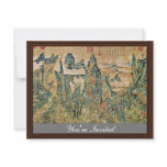 Emperor Ming Huang On A Visit To Shu By Li Chao-Ta Personalized Invitations