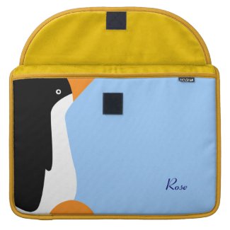 Emperor Penguin Cartoon Macbook Pro Sleeve 15