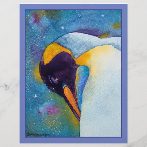 Emperor Penguin Personalized Flyer