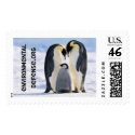 Emperor Penguins, Environmental Defense Postage postage by EnvironmentalDefense Emperor Penguins, Environmental Defense Postage postage