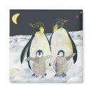 Emperor Penguins Magnet magnet