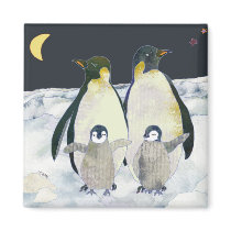 Emperor Penguins magnets by daphne1024 Emperor Penguins magnets