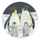 Emperor Penguins Sticker sticker