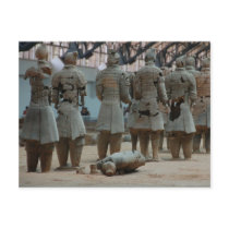 Emperor Qin's terracotta army Xian China postcards