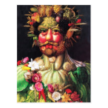 Emperor Rudolf II as Vertumnus Post Cards