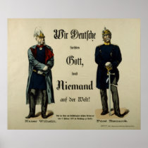 Emperor Wilhelm I and Prince Bismarck Posters