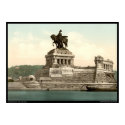 Emperor William's Monument, Coblenz, the Rhine posters