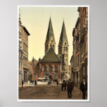 Emperor William's Place, Bremen, Germany classic P Poster