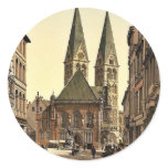 Emperor William's Place, Bremen, Germany classic P stickers