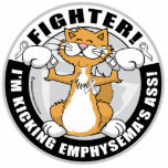 Emphysema Cat Fighter Cut Outs