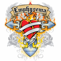 Emphysema Cross & Heart Acrylic Cut Outs
