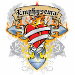 Emphysema Cross &amp; Heart Acrylic Cut Outs