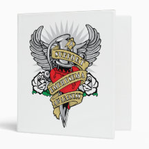 Emphysema Dagger Vinyl Binders