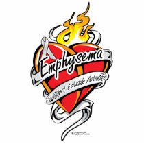 Emphysema Tattoo Heart Photo Sculpture