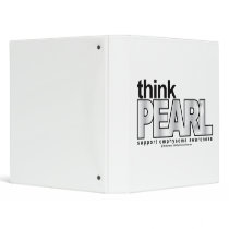 Emphysema Think Pearl Vinyl Binder