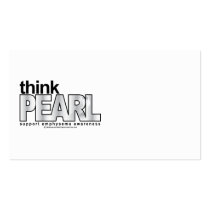 Emphysema Think Pearl Business Card Template